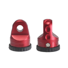 Red Winch Shackle Mount Hook Thimble Replacement Off Road Quickly Removed